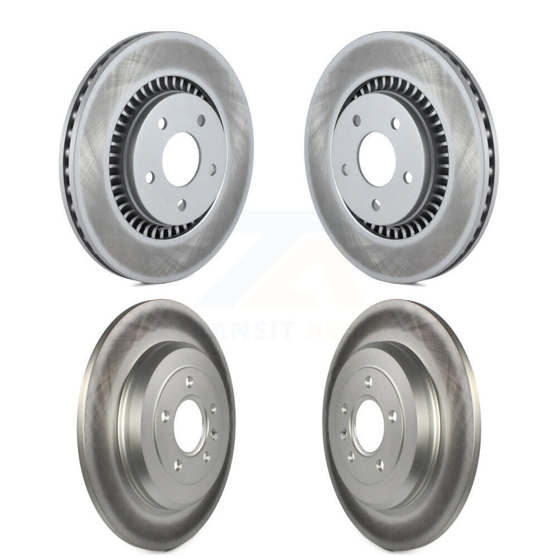 Genius KG-100777 Disc Brake Rotor for 2005-2009 Ford Taurus, Ford Taurus X and More - Front and Rear