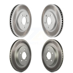 Genius KG-100780 Disc Brake Rotor for 2005-2010 Ford Mustang - Front and Rear