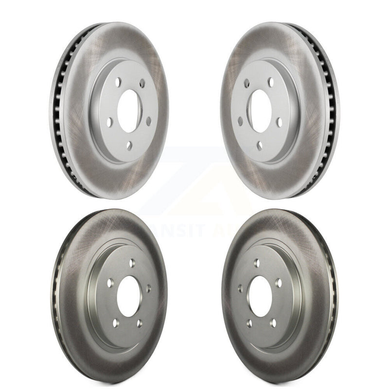 Genius KG-100780 Disc Brake Rotor for 2005-2010 Ford Mustang - Front and Rear
