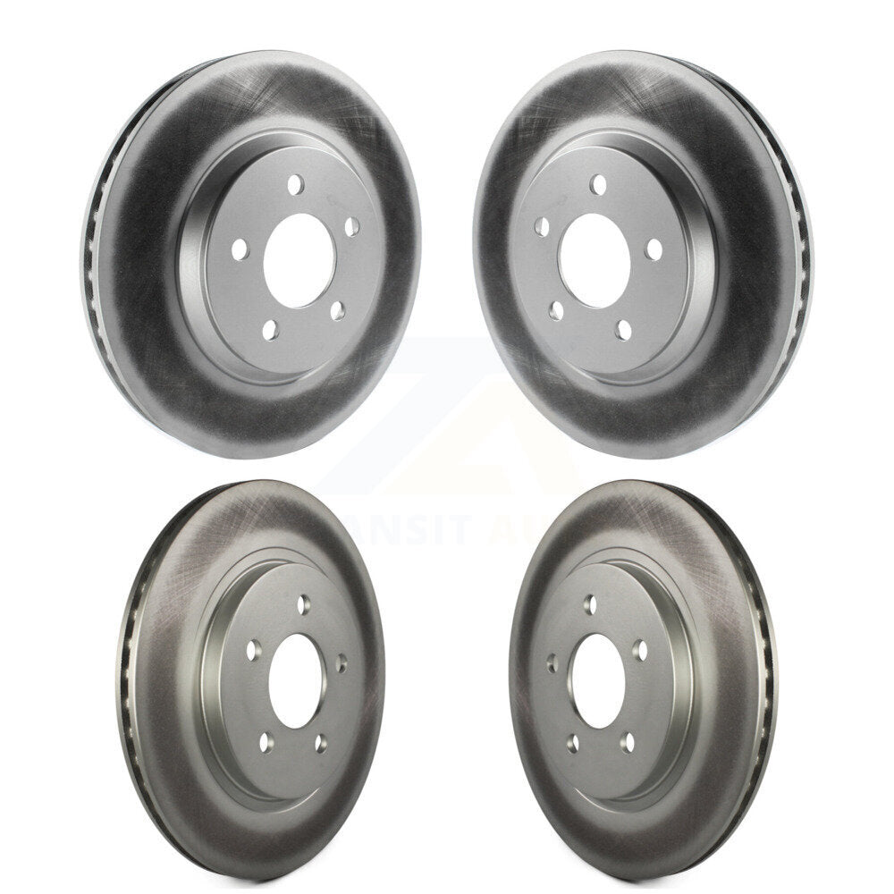 Genius KG-100782 Disc Brake Rotor for 2005-2014 Ford Mustang - Front and Rear