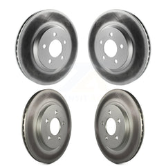 Genius KG-100782 Disc Brake Rotor for 2005-2014 Ford Mustang - Front and Rear