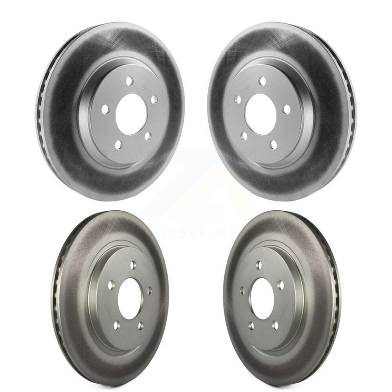 Genius KG-100782 Disc Brake Rotor for 2005-2014 Ford Mustang - Front and Rear
