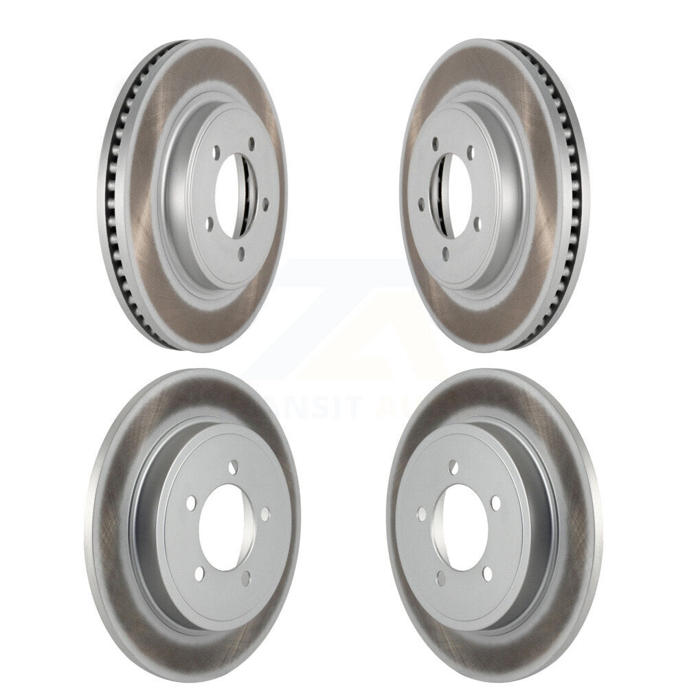 Genius KG-100784 Disc Brake Rotor for 2006-2010 Ford Explorer Sport Trac, Ford Explorer, Mercury Mountaineer - Front and Rear