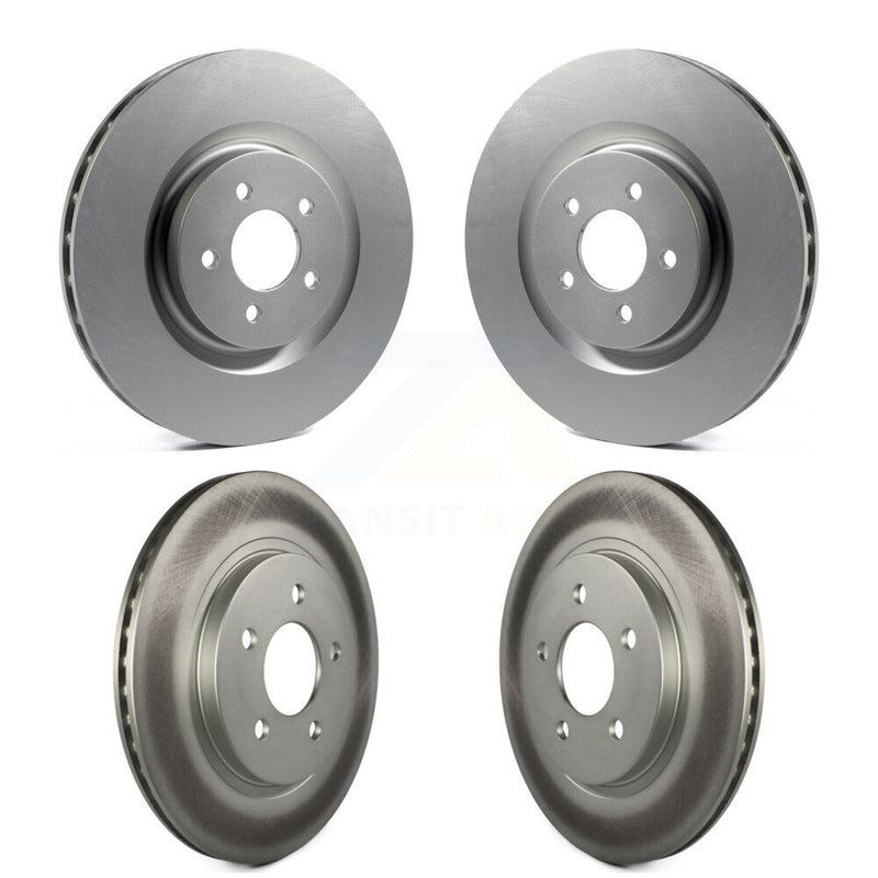 Genius KG-100785 Disc Brake Rotor for 2007-2014 Ford Mustang - Front and Rear