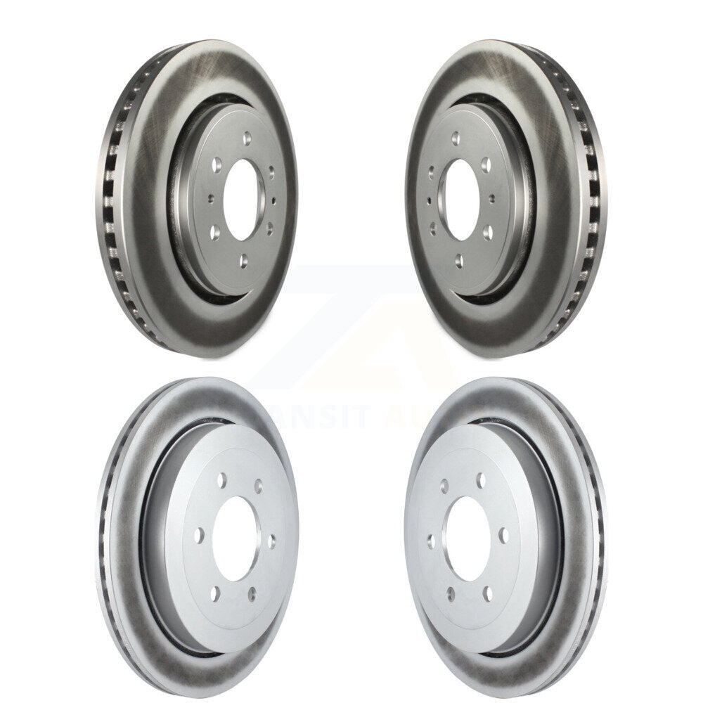Genius KG-100787 Disc Brake Rotor for 2007-2017 Ford Expedition, Lincoln Navigator - Front and Rear
