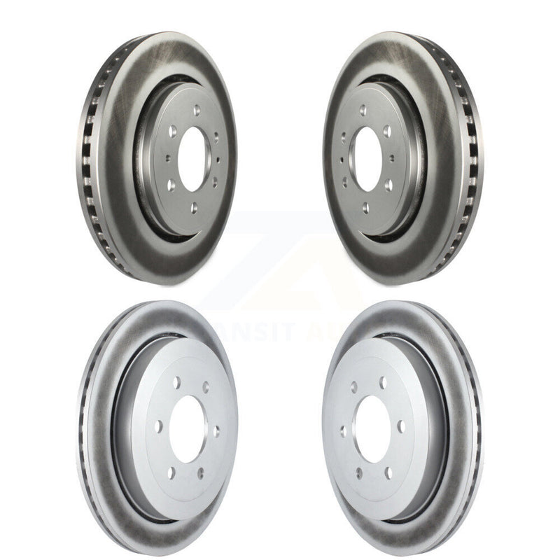 Genius KG-100787 Disc Brake Rotor for 2007-2017 Ford Expedition, Lincoln Navigator - Front and Rear