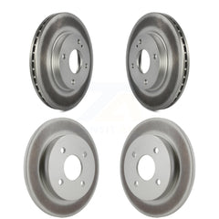 Genius KG-100800 Disc Brake Rotor for 2014-2019 Ford Fiesta - Front and Rear