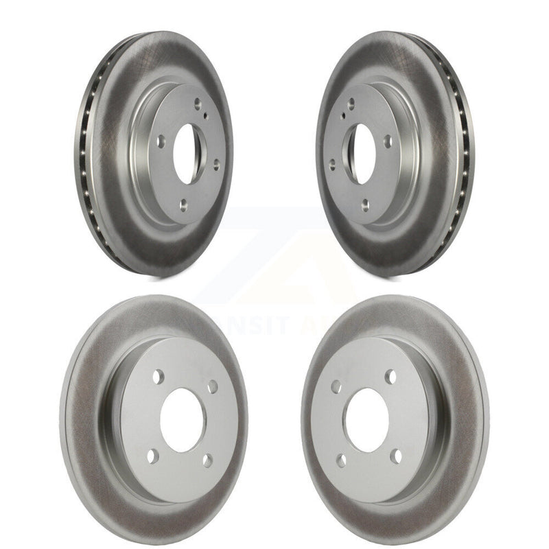 Genius KG-100800 Disc Brake Rotor for 2014-2019 Ford Fiesta - Front and Rear