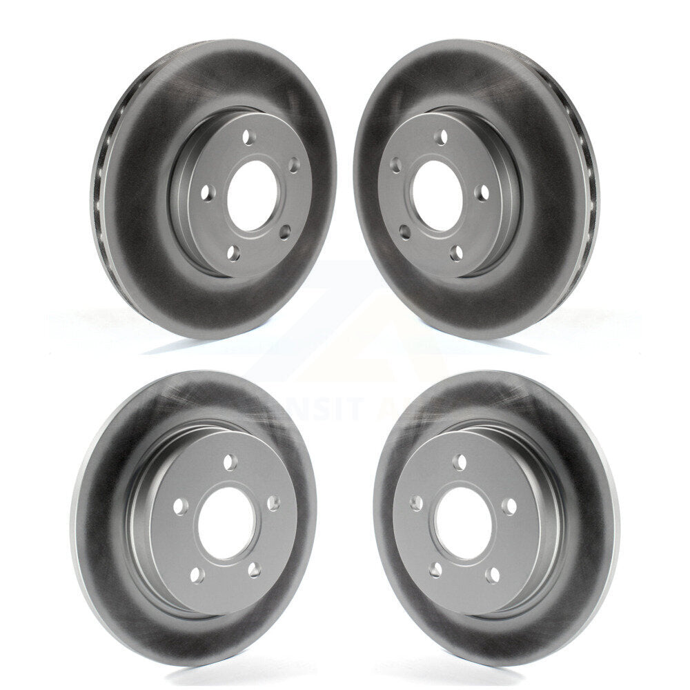 Genius KG-100801 Disc Brake Rotor for 2012-2018 Ford Focus - Front and Rear