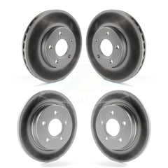 Genius KG-100801 Disc Brake Rotor for 2012-2018 Ford Focus - Front and Rear