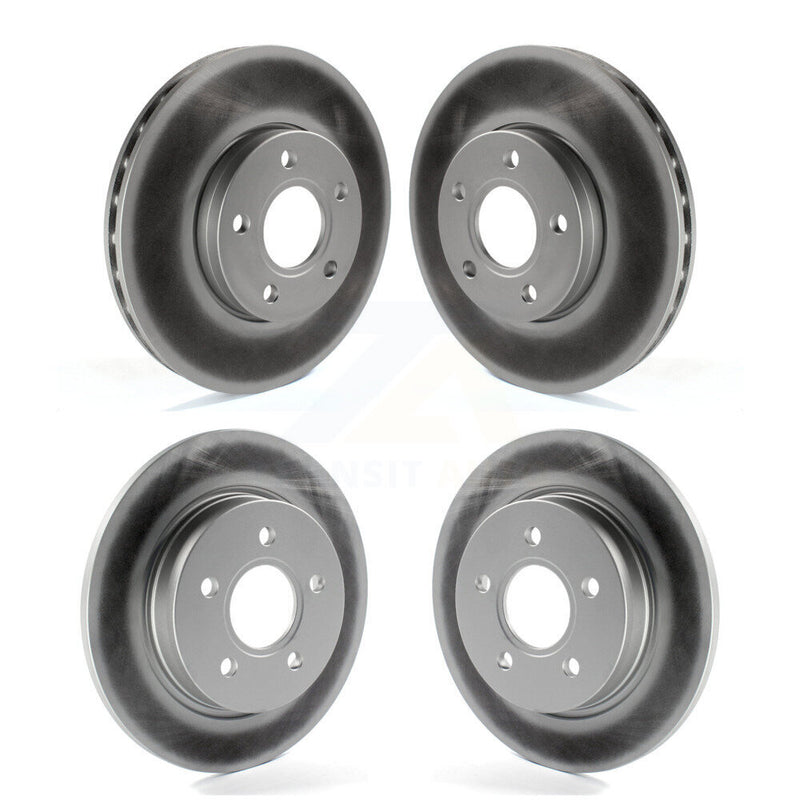 Genius KG-100801 Disc Brake Rotor for 2012-2018 Ford Focus - Front and Rear