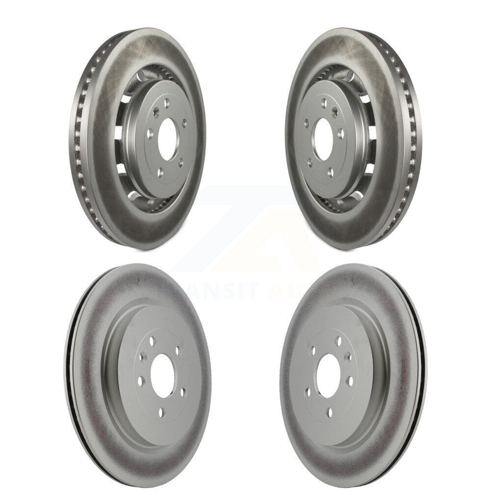 Genius KG-100804 Disc Brake Rotor for 2012-2019 Lincoln MKT, Ford Explorer and More - Front and Rear
