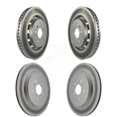 Genius KG-100804 Disc Brake Rotor for 2012-2019 Lincoln MKT, Ford Explorer and More - Front and Rear