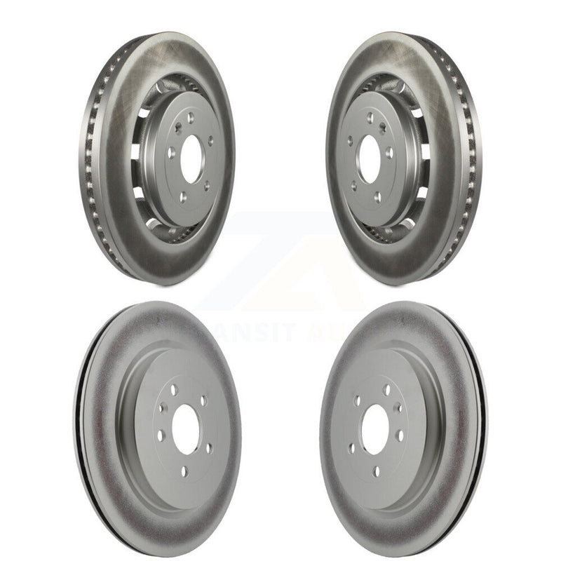 Genius KG-100804 Disc Brake Rotor for 2012-2019 Lincoln MKT, Ford Explorer and More - Front and Rear