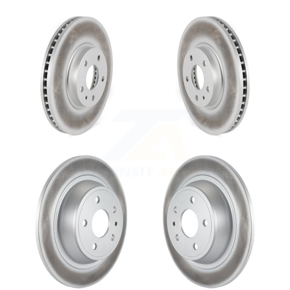 Genius KG-100805 Disc Brake Rotor for 2013-2020 Ford Fusion, Lincoln MKZ - Front and Rear