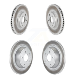 Genius KG-100805 Disc Brake Rotor for 2013-2020 Ford Fusion, Lincoln MKZ - Front and Rear