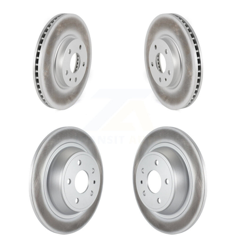 Genius KG-100805 Disc Brake Rotor for 2013-2020 Ford Fusion, Lincoln MKZ - Front and Rear