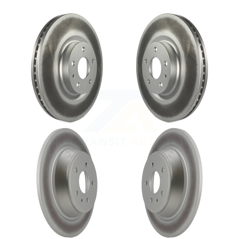 Genius KG-100806 Disc Brake Rotor for 2013-2020 Ford Fusion, Lincoln MKZ - Front and Rear