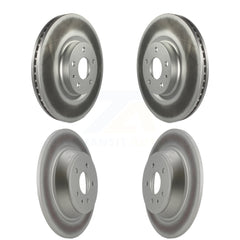 Genius KG-100806 Disc Brake Rotor for 2013-2020 Ford Fusion, Lincoln MKZ - Front and Rear