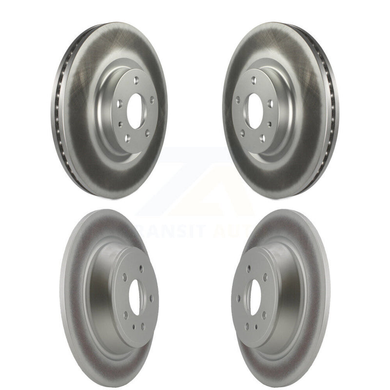 Genius KG-100806 Disc Brake Rotor for 2013-2020 Ford Fusion, Lincoln MKZ - Front and Rear