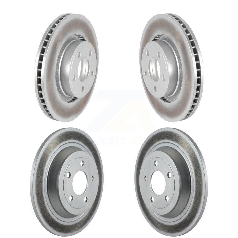 Genius KG-100811 Disc Brake Rotor for 2015-2017 Ford Mustang - Front and Rear