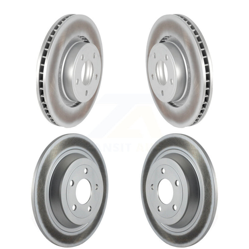 Genius KG-100811 Disc Brake Rotor for 2015-2017 Ford Mustang - Front and Rear