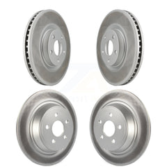 Genius KG-100813 Disc Brake Rotor for 2015-2020 Ford Edge, Ford Police Responder Hybrid and More - Front and Rear