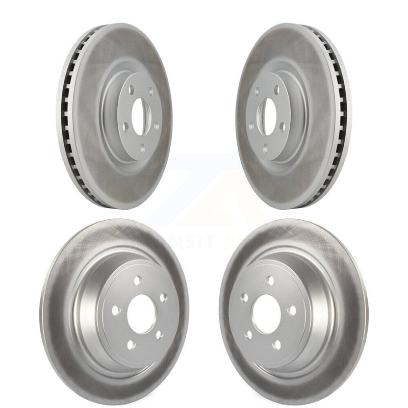 Genius KG-100813 Disc Brake Rotor for 2015-2020 Ford Edge, Ford Police Responder Hybrid and More - Front and Rear