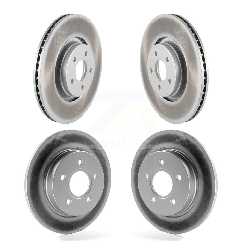 Genius KG-100814 Disc Brake Rotor for 2013-2018 Ford Focus - Front and Rear