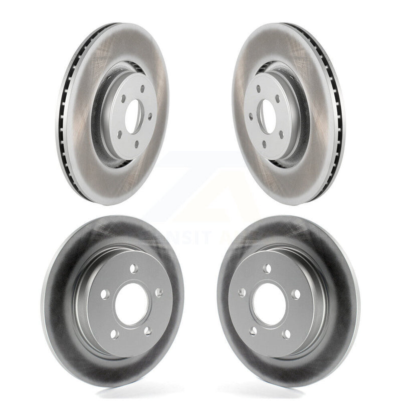 Genius KG-100814 Disc Brake Rotor for 2013-2018 Ford Focus - Front and Rear