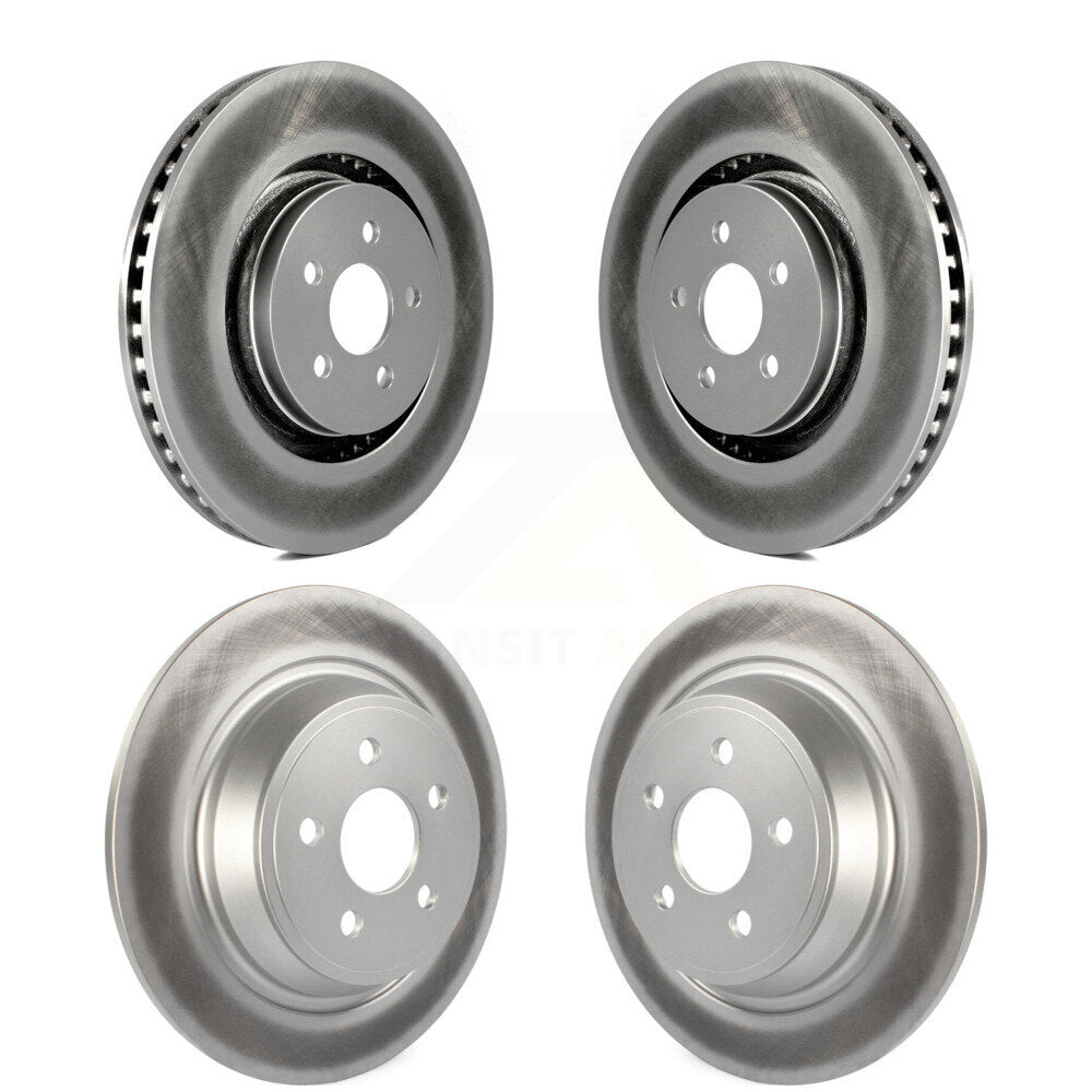 Genius KG-100817 Disc Brake Rotor for 2015-2023 Ford Edge, Lincoln Nautilus and More - Front and Rear