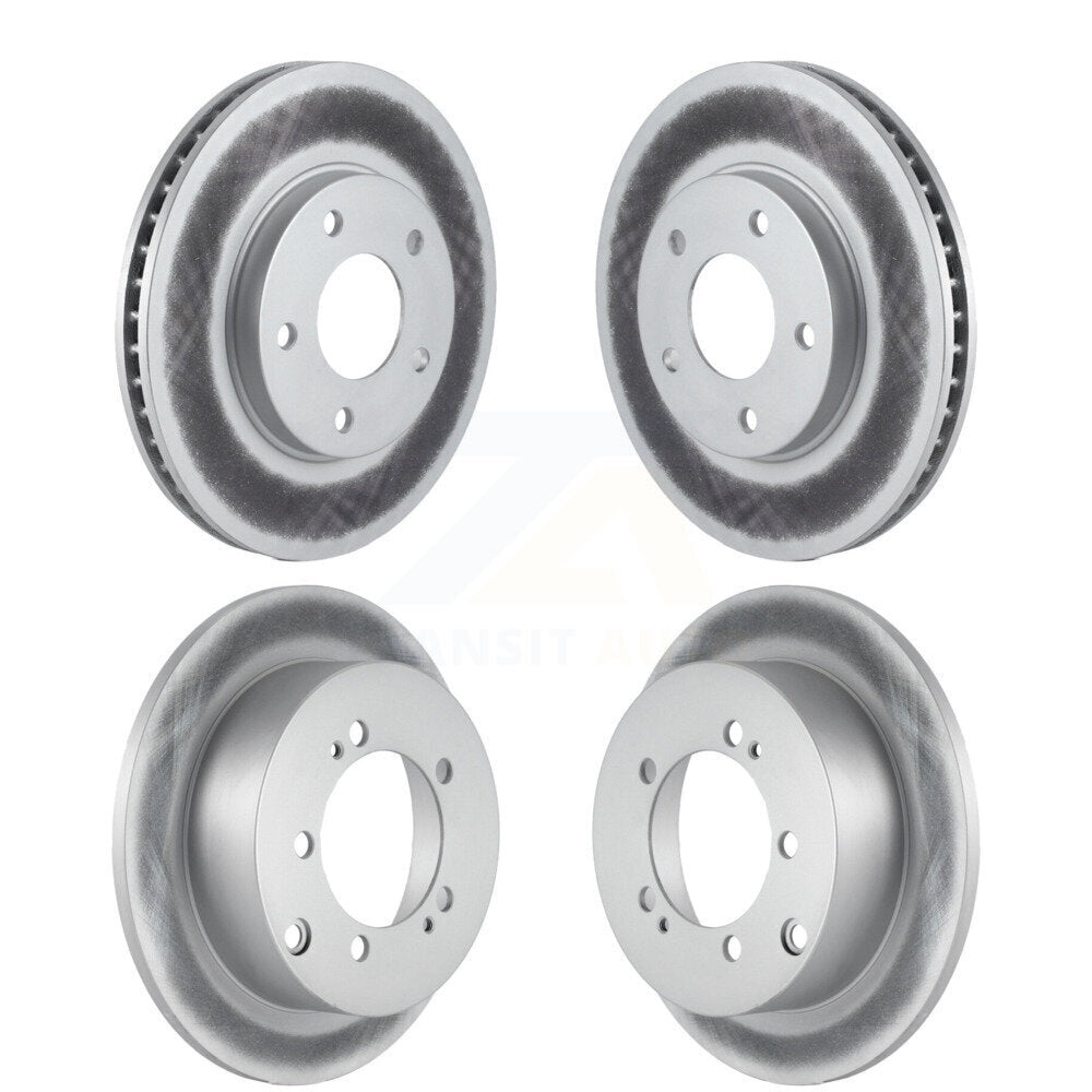 Genius KG-100821 Disc Brake Rotor for 2000-2006 Mitsubishi Lancer, Mitsubishi Eclipse and More - Front and Rear