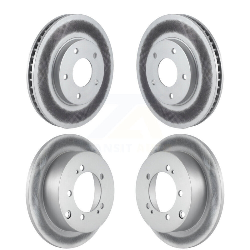 Genius KG-100821 Disc Brake Rotor for 2000-2006 Mitsubishi Lancer, Mitsubishi Eclipse and More - Front and Rear