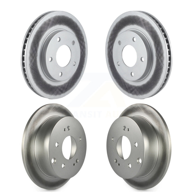 Genius KG-100822 Disc Brake Rotor for 2004-2012 Mitsubishi Galant - Front and Rear