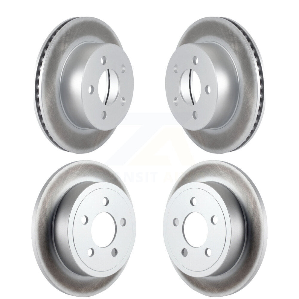 Genius KG-100823 Disc Brake Rotor for 2003-2006 Jeep TJ, Jeep Wrangler - Front and Rear