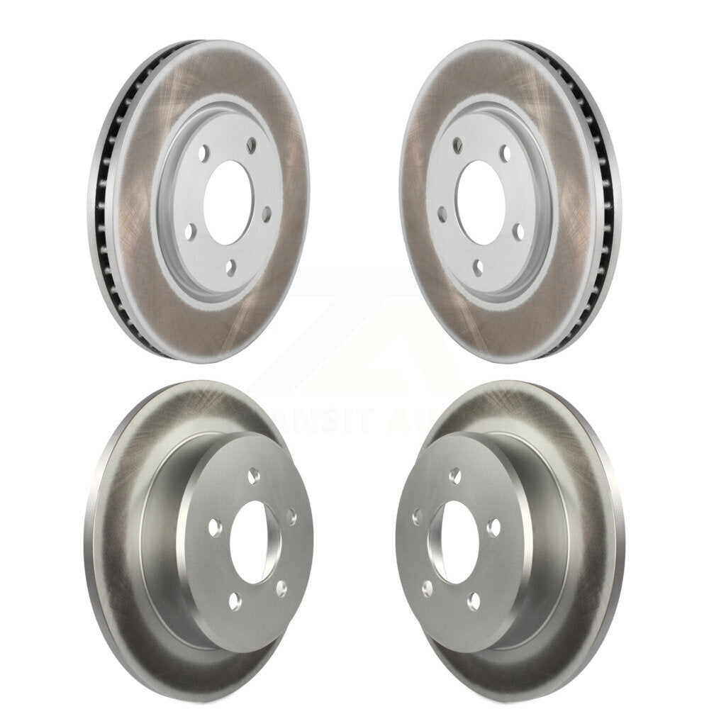 Genius KG-100827 Disc Brake Rotor for 2001-2007 Dodge Grand Caravan, Chrysler Town & Country and More - Front and Rear