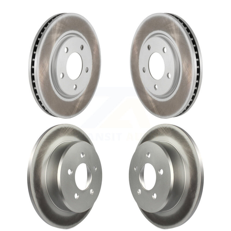 Genius KG-100827 Disc Brake Rotor for 2001-2007 Dodge Grand Caravan, Chrysler Town & Country and More - Front and Rear
