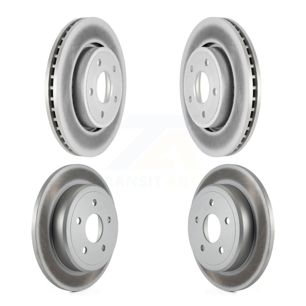 Genius KG-100836 Disc Brake Rotor for 2005-2010 Jeep Grand Cherokee, Jeep Commander - Front and Rear