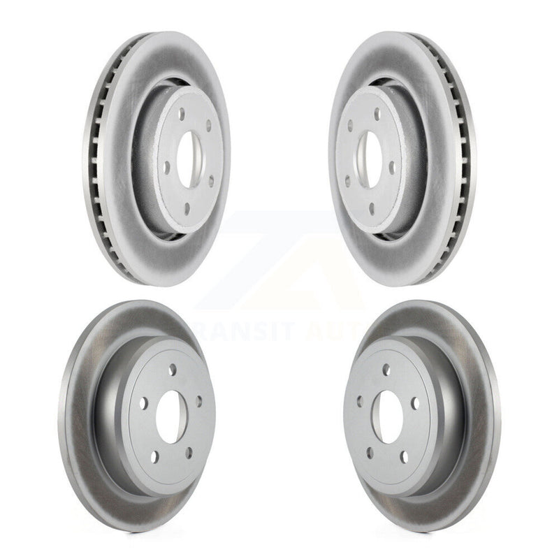 Genius KG-100836 Disc Brake Rotor for 2005-2010 Jeep Grand Cherokee, Jeep Commander - Front and Rear