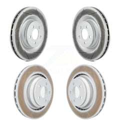 Genius KG-100837 Disc Brake Rotor for 2005-2023 Dodge Challenger, Dodge Charger and More - Front and Rear
