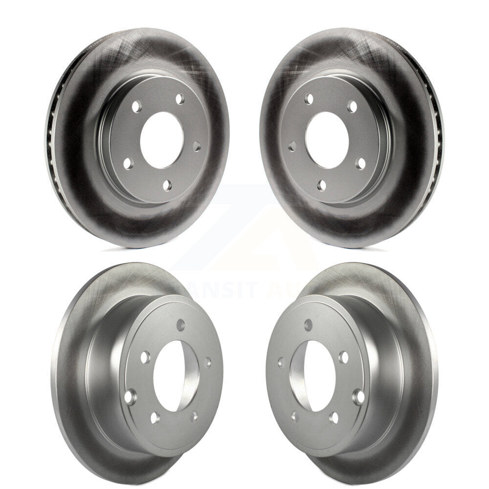 Genius KG-100839 Disc Brake Rotor for 2007-2016 Mitsubishi Lancer, Dodge Caliber - Front and Rear