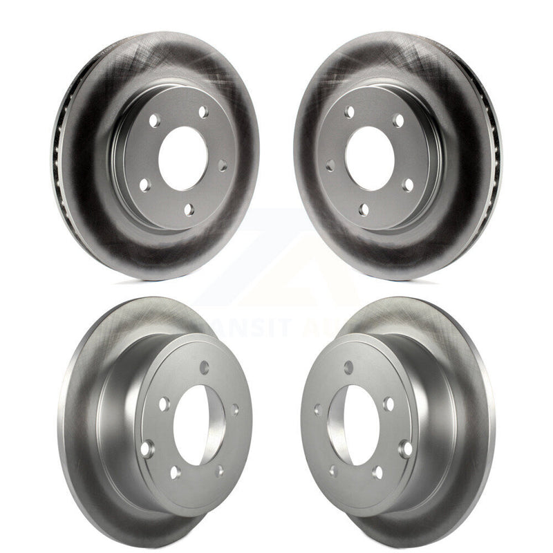 Genius KG-100839 Disc Brake Rotor for 2007-2016 Mitsubishi Lancer, Dodge Caliber - Front and Rear