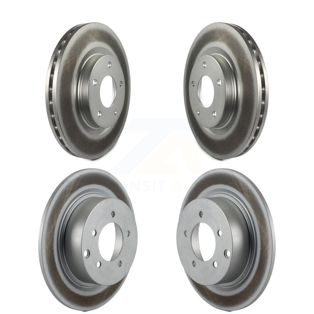 Genius KG-100841 Disc Brake Rotor for 2007-2017 Mitsubishi Lancer, Mitsubishi Outlander and More - Front and Rear