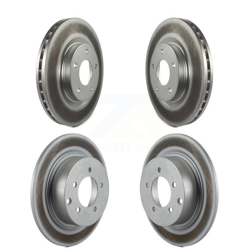 Genius KG-100841 Disc Brake Rotor for 2007-2017 Mitsubishi Lancer, Mitsubishi Outlander and More - Front and Rear