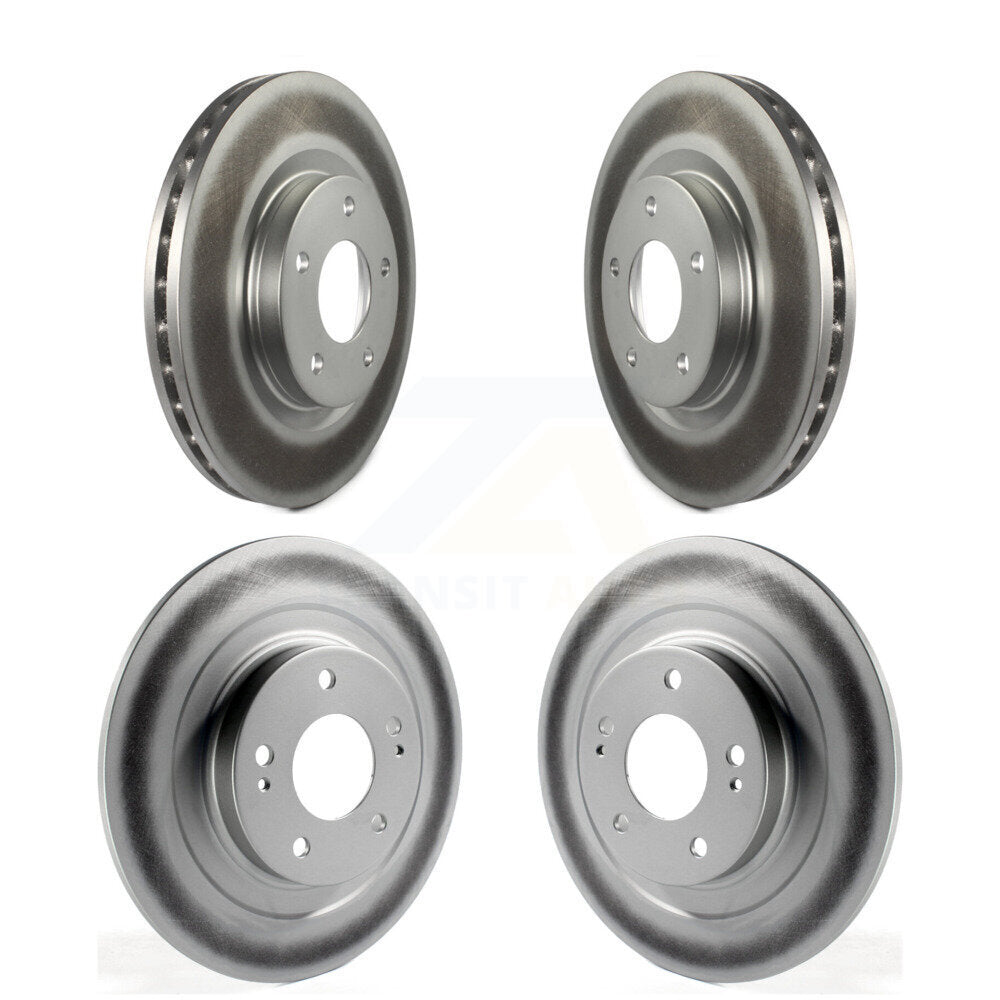 Genius KG-100843 Disc Brake Rotor for 2013-2024 Mitsubishi Eclipse Cross, Mitsubishi Outlander and More - Front and Rear