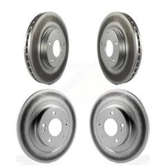 Genius KG-100843 Disc Brake Rotor for 2013-2024 Mitsubishi Eclipse Cross, Mitsubishi Outlander and More - Front and Rear
