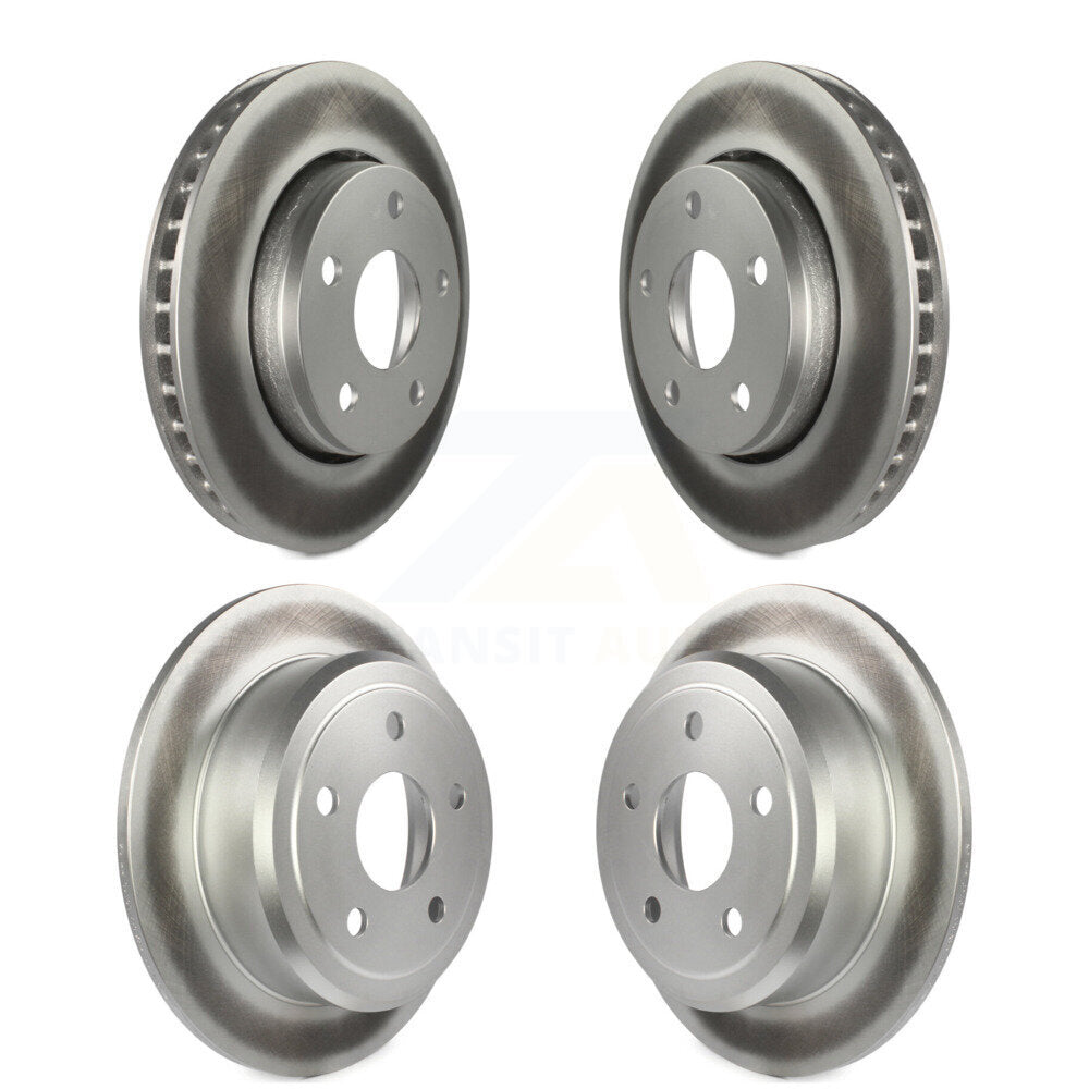 Genius KG-100844 Disc Brake Rotor for 2007-2018 Jeep Wrangler JK, Jeep Wrangler - Front and Rear