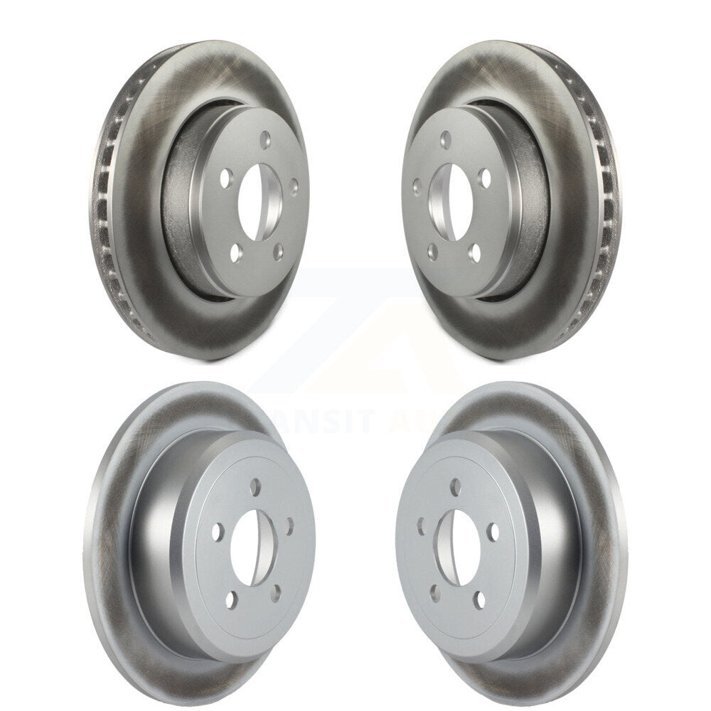 Genius KG-100845 Disc Brake Rotor for 2007-2012 Dodge Nitro, Jeep Liberty - Front and Rear
