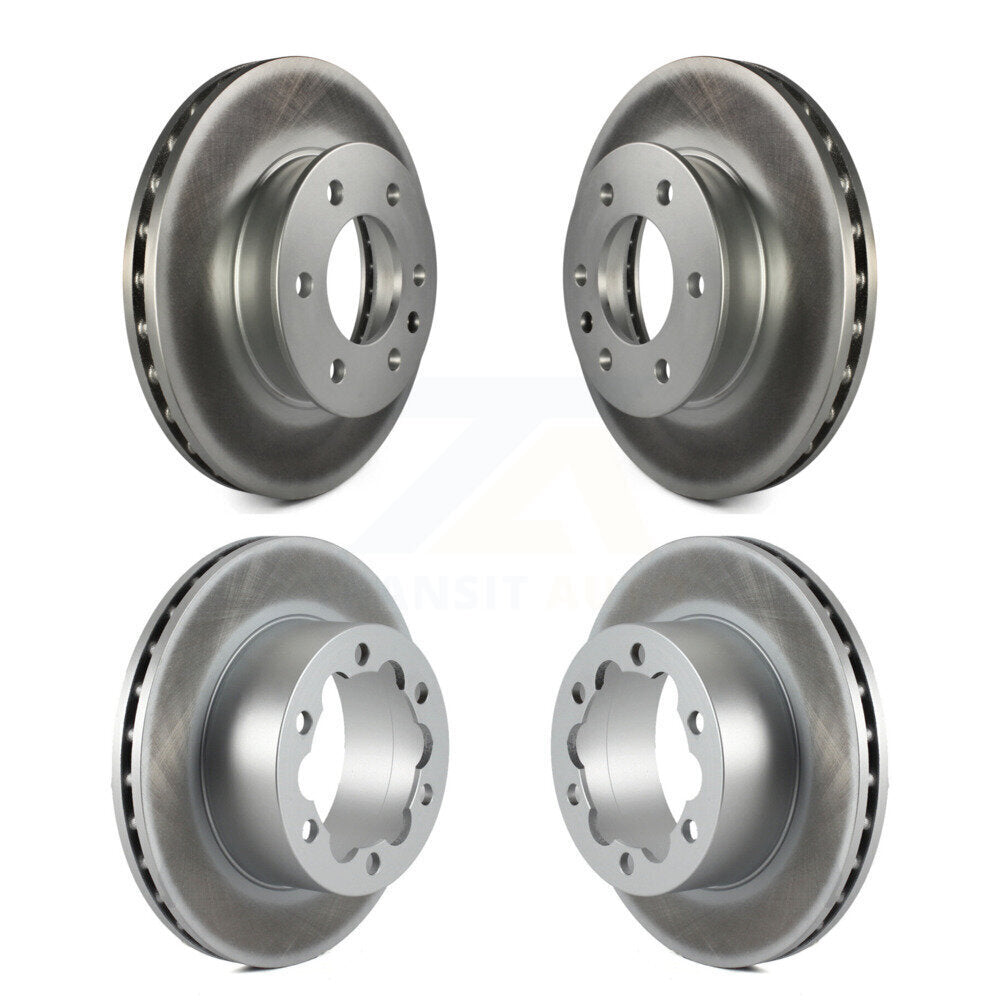 Genius KG-100846 Disc Brake Rotor for 2007-2024 Mercedes-Benz Sprinter 3500, Mercedes-Benz Sprinter 3500XD and More - Front and Rear