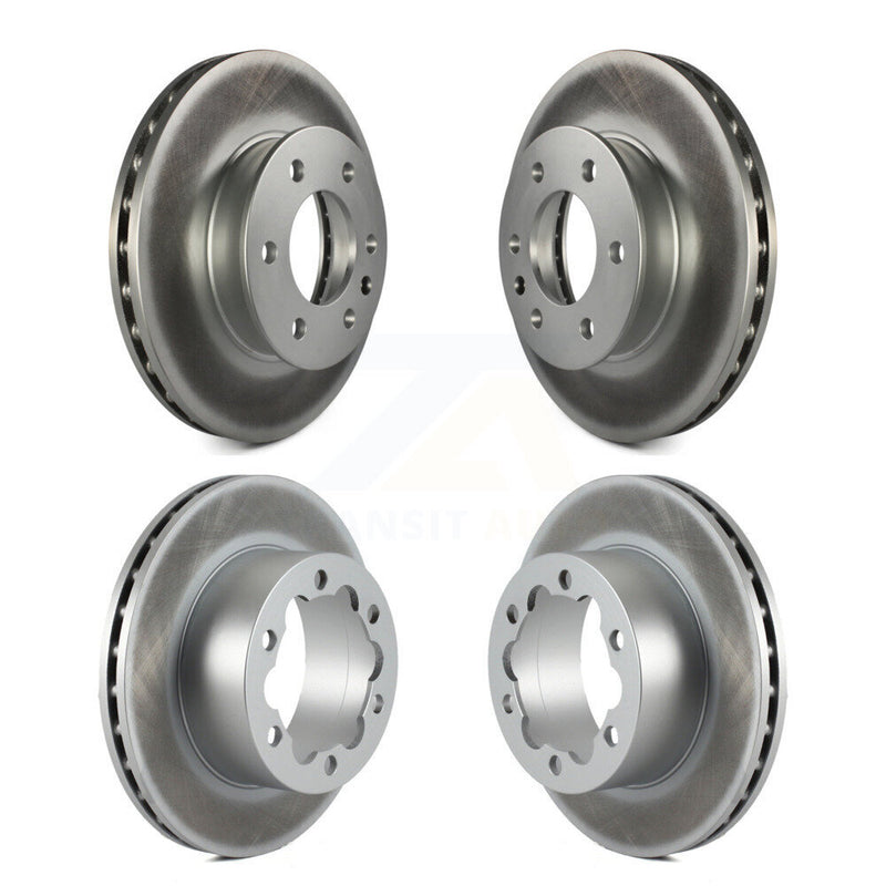 Genius KG-100846 Disc Brake Rotor for 2007-2024 Mercedes-Benz Sprinter 3500, Mercedes-Benz Sprinter 3500XD and More - Front and Rear
